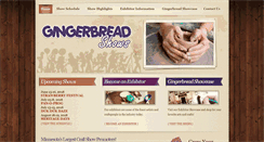 Desktop Screenshot of gingerbreadshows.com